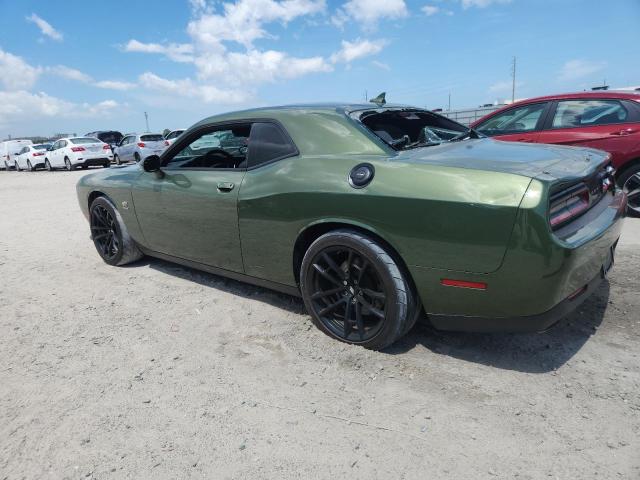 2C3CDZFJ5PH556482 - 2023 DODGE CHALLENGER R/T SCAT PACK GREEN photo 2