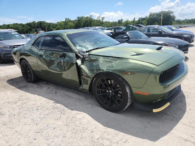 2C3CDZFJ5PH556482 - 2023 DODGE CHALLENGER R/T SCAT PACK GREEN photo 4