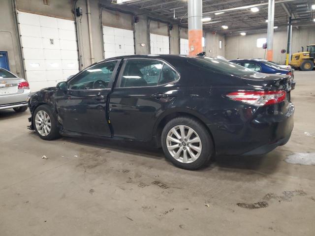 4T1B11HK5KU802102 - 2019 TOYOTA CAMRY L BLACK photo 2