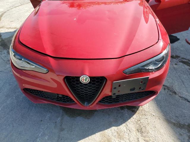 ZARFANANXL7632083 - 2020 ALFA ROMEO GIULIA RED photo 11