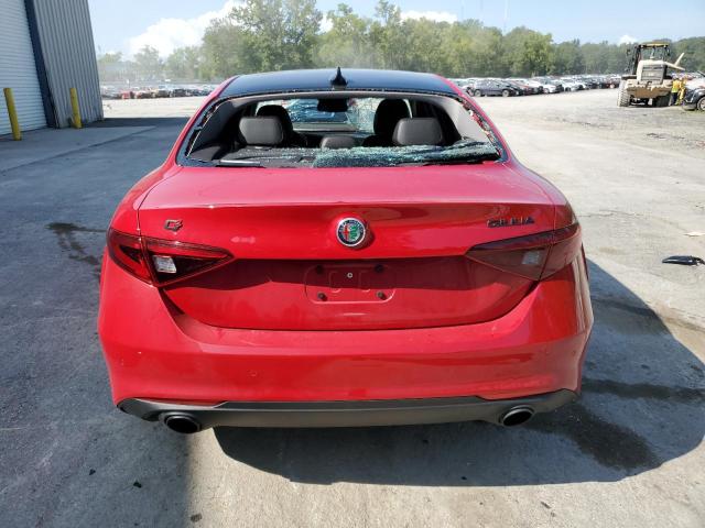 ZARFANANXL7632083 - 2020 ALFA ROMEO GIULIA RED photo 6