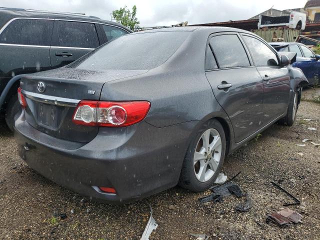 JTDBU4EE8B9168430 - 2011 TOYOTA COROLLA BASE Grafit foto 3