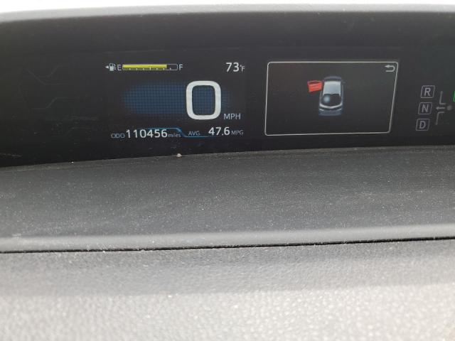 JTDKARFP0J3091978 - 2018 TOYOTA PRIUS PRIM ვერცხლისფერი ფოტო 9