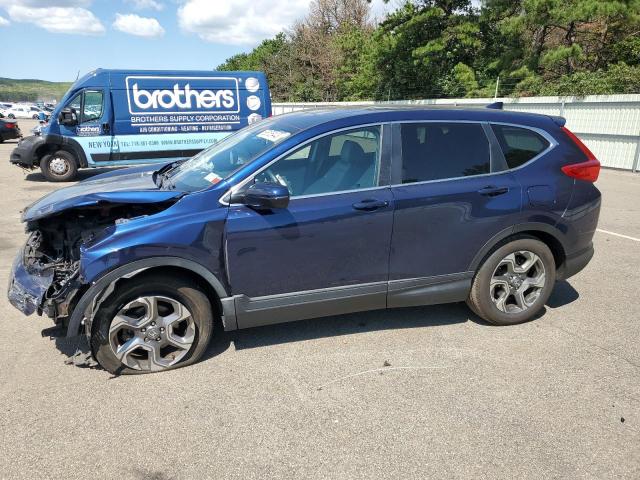 2HKRW2H89HH636586 - 2017 HONDA CR-V EXL BLUE photo 1