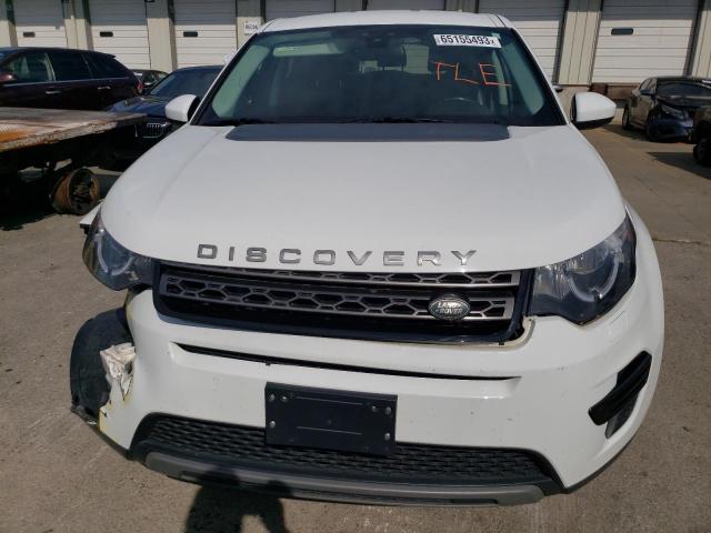 SALCP2BG3HH669139 - 2017 LAND ROVER DISCOVERY SE WHITE photo 5