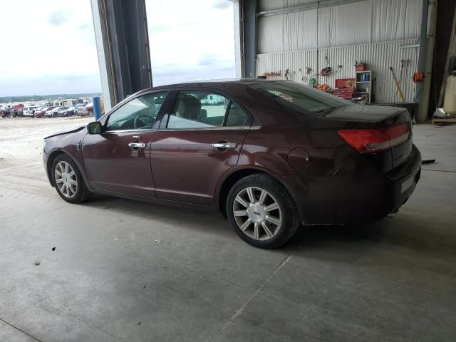 3LNHL2GC9CR808966 - 2012 LINCOLN MKZ MAROON photo 2