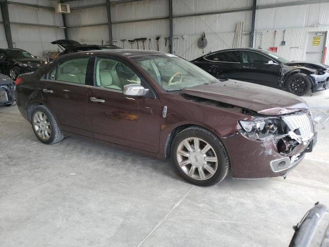 3LNHL2GC9CR808966 - 2012 LINCOLN MKZ MAROON photo 4