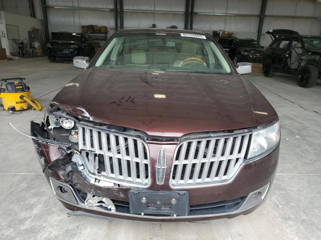 3LNHL2GC9CR808966 - 2012 LINCOLN MKZ MAROON photo 5
