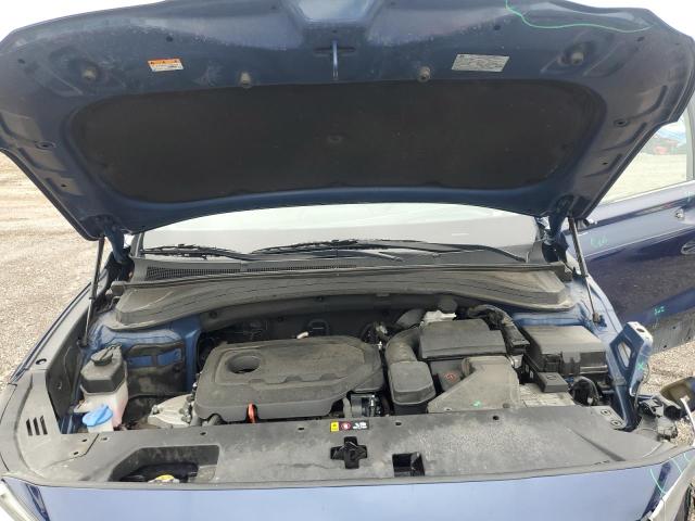 5NMS3CADXLH305111 - 2020 HYUNDAI SANTA FE SEL BLUE photo 12