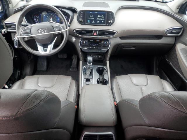 5NMS3CADXLH305111 - 2020 HYUNDAI SANTA FE SEL BLUE photo 8