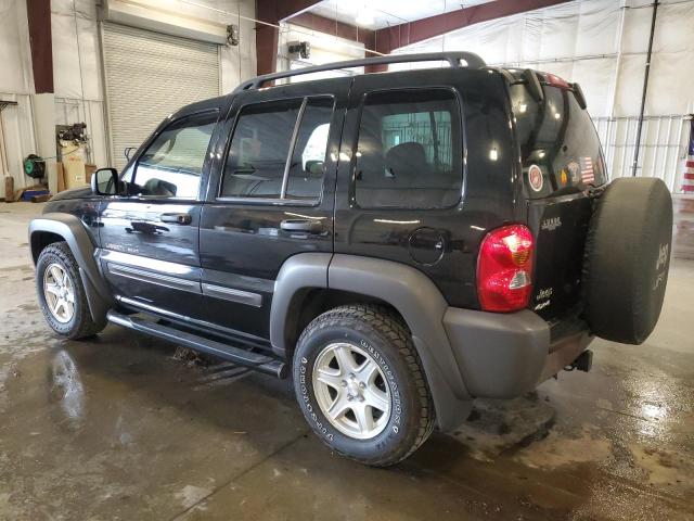 1J4GL48K63W502719 - 2003 JEEP LIBERTY SPORT BLACK photo 2