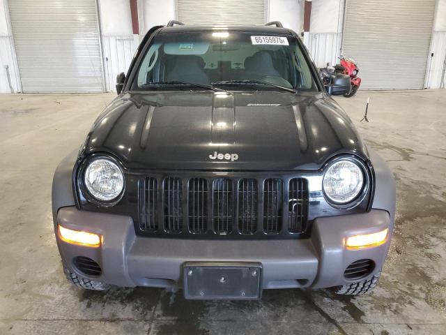 1J4GL48K63W502719 - 2003 JEEP LIBERTY SPORT BLACK photo 5