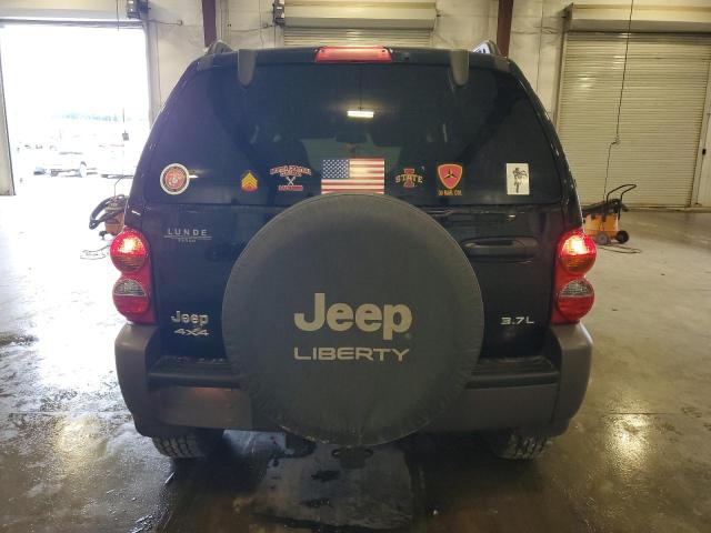 1J4GL48K63W502719 - 2003 JEEP LIBERTY SPORT BLACK photo 6