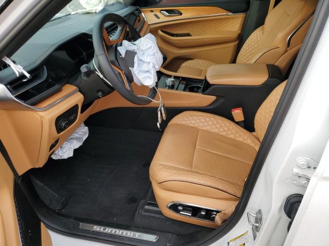 1C4RJHEG2N8550429 - 2022 JEEP GRAND CHER SUMMIT Ақ фото 7