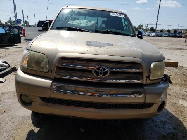 5TBRU34176S478866 - 2006 TOYOTA TUNDRA ACCESS CAB SR5 BEIGE photo 5