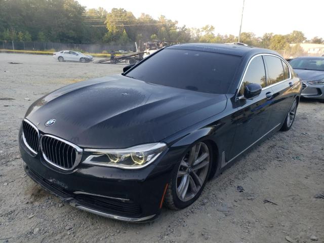 WBA7F2C36HG422921 - 2017 BMW 750 XI BLACK photo 1