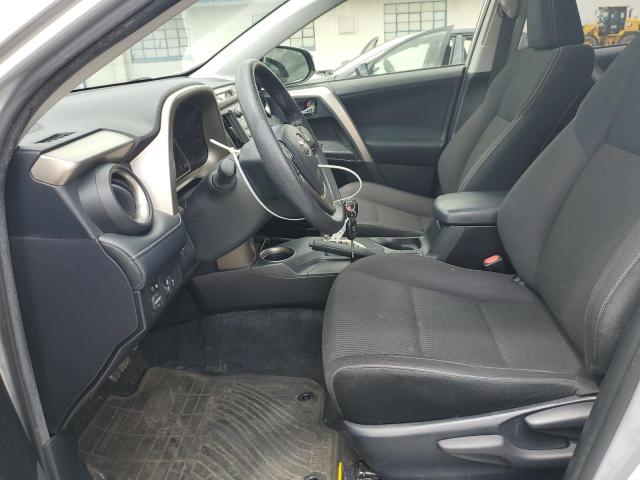 JTMRFREV1ED083615 - 2014 TOYOTA RAV4 XLE SILVER photo 7