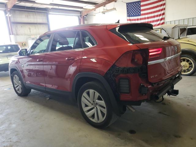 1V2WE2CA5NC200498 - 2022 VOLKSWAGEN ATLAS CROS SE RED photo 2