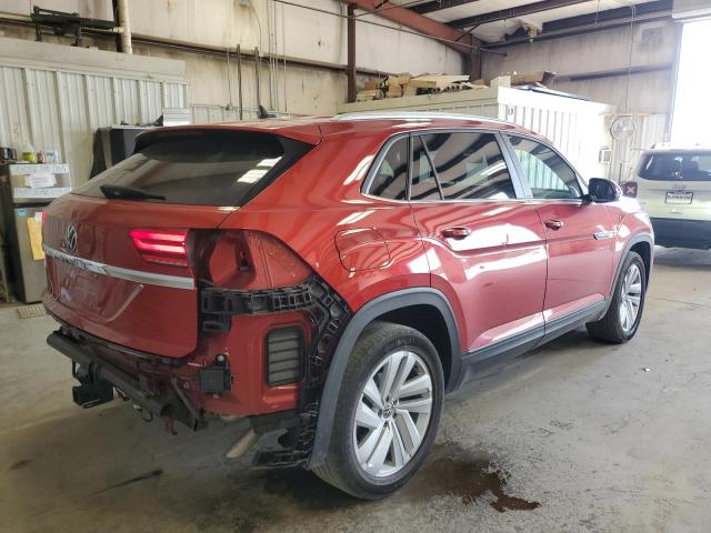 1V2WE2CA5NC200498 - 2022 VOLKSWAGEN ATLAS CROS SE RED photo 3