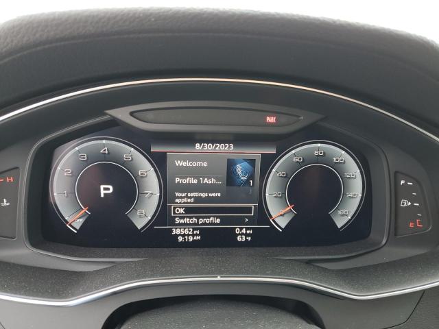 WAUM2AF22KN096579 - 2019 AUDI A6 PRESTIGE თეთრი ფოტო 9