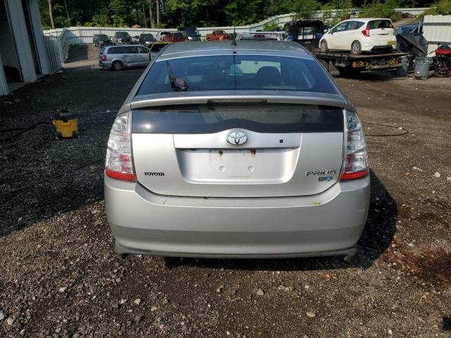 JTDKB20U077611522 - 2007 TOYOTA PRIUS SILVER photo 6