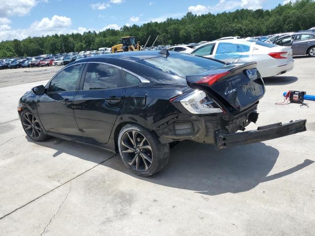 2HGFC2F86LH540206 - 2020 HONDA CIVIC SPORT BLACK photo 2