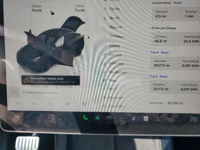 7SAYGDEF9RF042526 - 2024 TESLA MODEL Y 黑色 照片 9