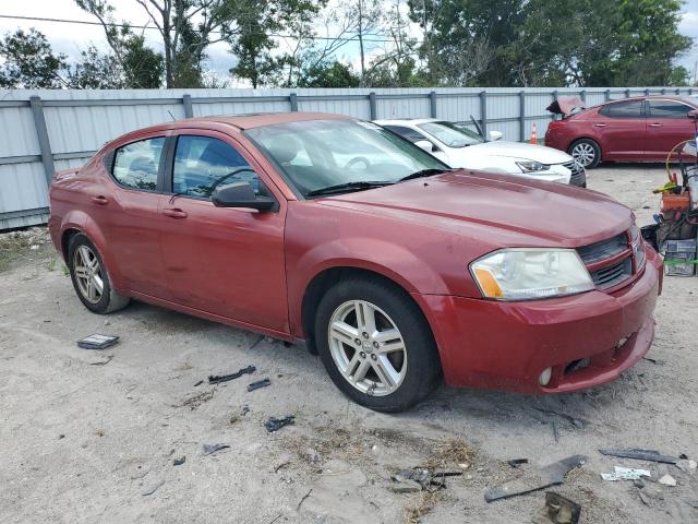 1B3LC56B99N503957 - 2009 DODGE AVENGER SXT RED photo 4