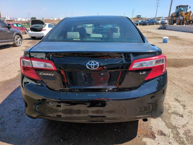 4T1BF1FK2CU002640 - 2012 TOYOTA CAMRY BASE BLACK photo 6