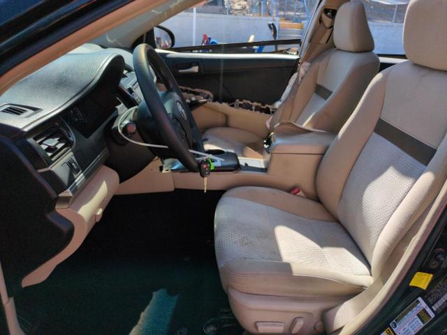 4T1BF1FK2CU002640 - 2012 TOYOTA CAMRY BASE BLACK photo 7