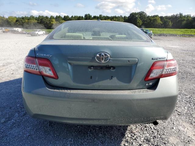 4T1BF3EK5BU705287 - 2011 TOYOTA CAMRY BASE BLUE photo 6