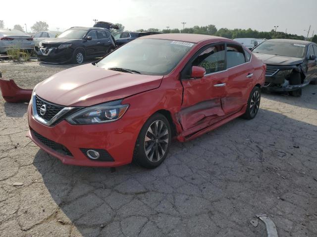 3N1AB7AP2KY311220 - 2019 NISSAN SENTRA S RED photo 1