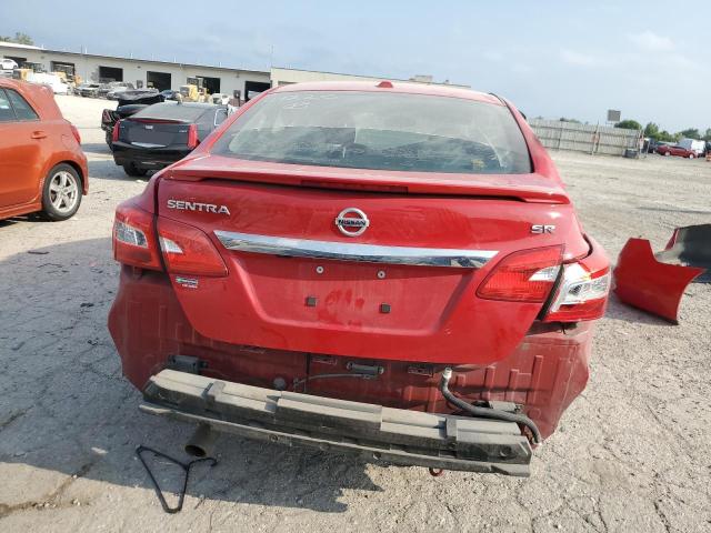3N1AB7AP2KY311220 - 2019 NISSAN SENTRA S RED photo 6