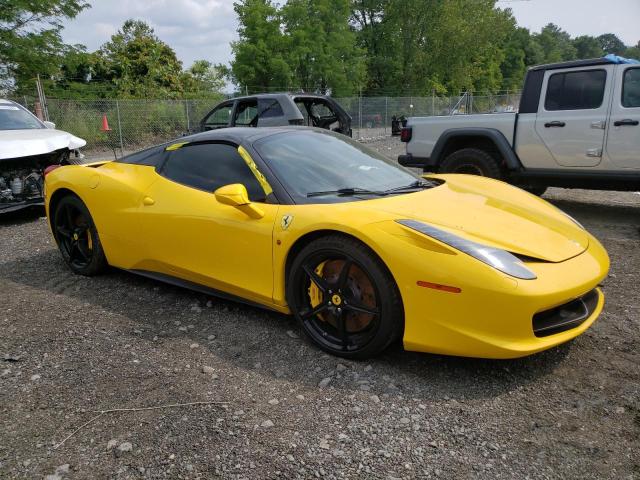 ZFF68NHA5E0197866 - 2014 FERRARI 458 SPIDER YELLOW photo 4