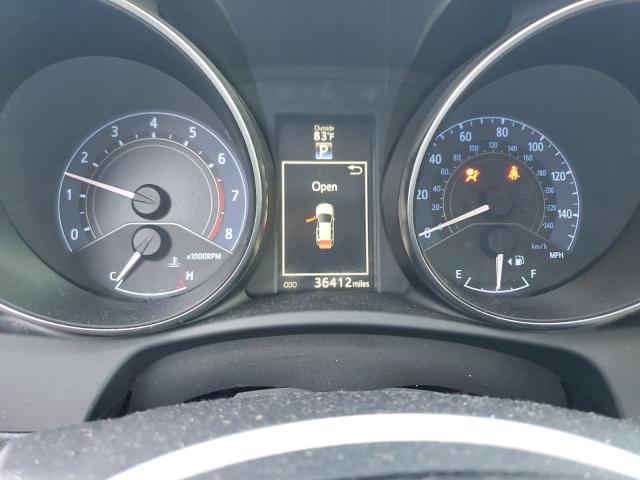 JTNKARJE4HJ527576 - 2017 TOYOTA COROLLA IM SILVER photo 9