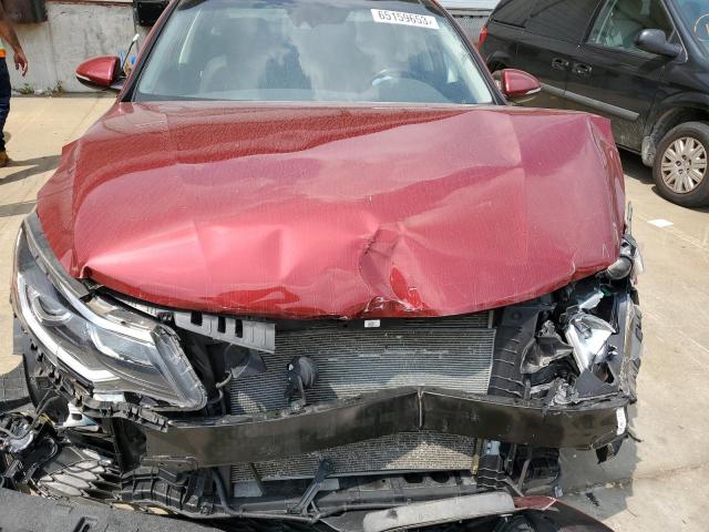 5XXGT4L36KG301876 - 2019 KIA OPTIMA LX RED photo 11