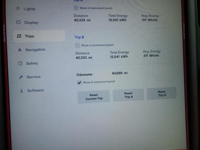 5YJSA1E24KF334008 - 2019 TESLA MODEL S Grafit foto 9