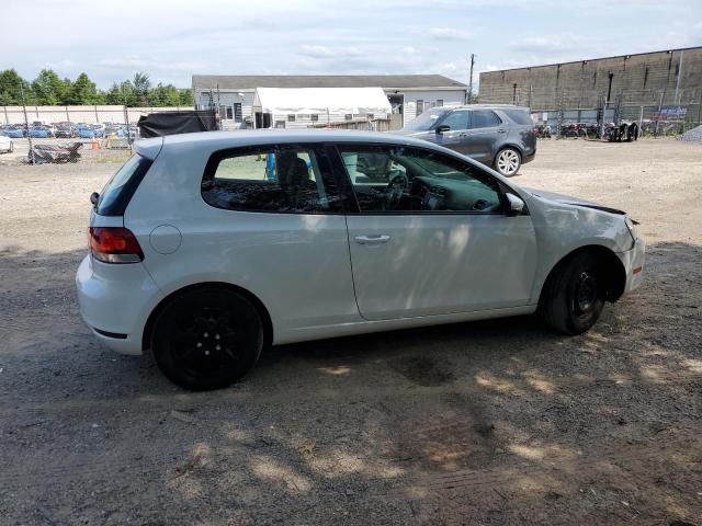 WVWBA7AJ6AW304941 - 2010 VOLKSWAGEN GOLF WHITE photo 3