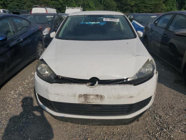 WVWBA7AJ6AW304941 - 2010 VOLKSWAGEN GOLF WHITE photo 5