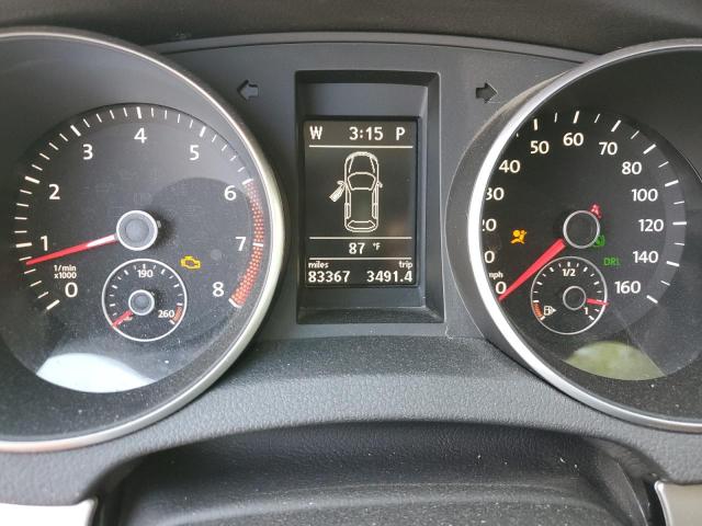 WVWBA7AJ6AW304941 - 2010 VOLKSWAGEN GOLF WHITE photo 9