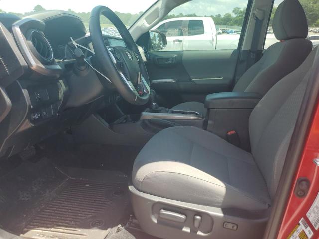 3TMAZ5CN1NM165641 - 2022 TOYOTA TACOMA DOUBLE CAB 红色 照片 7