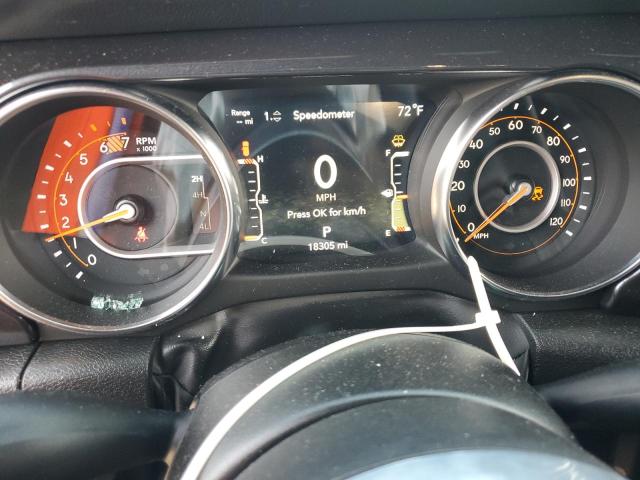 1C4HJXENXPW619113 - 2023 JEEP WRANGLER SAHARA Negro foto 9