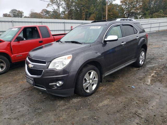 2GNFLGE3XD6193601 - 2013 CHEVROLET EQUINOX LTZ BLACK photo 2