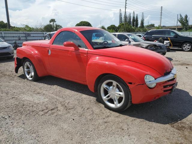 1GCES14P83B102684 - 2003 CHEVROLET SSR RED photo 4