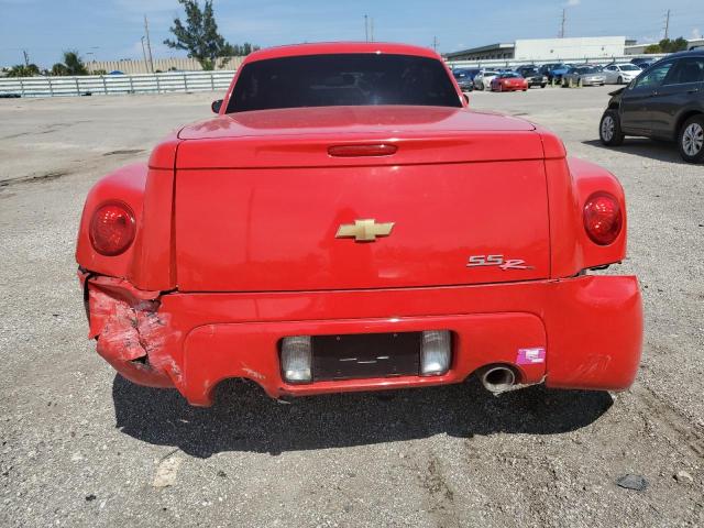 1GCES14P83B102684 - 2003 CHEVROLET SSR RED photo 6