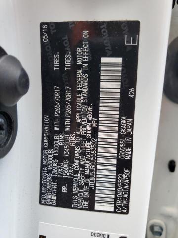 JTEBU5JR0J5583502 - 2018 TOYOTA 4RUNNER SR5/SR5 PREMIUM 白色 照片 14