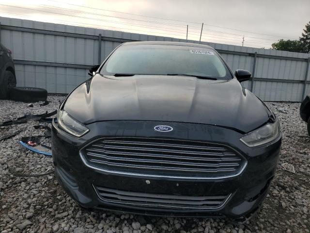 3FA6P0G72DR358866 - 2013 FORD FUSION S BLACK photo 5