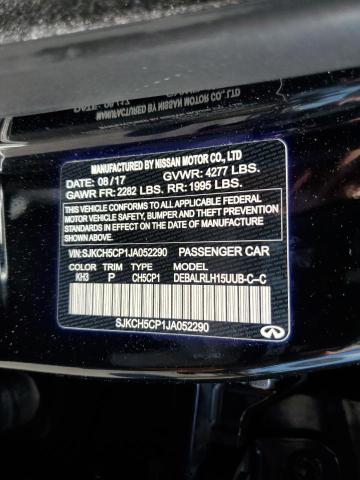 SJKCH5CP1JA052290 - 2018 INFINITI QX30 BASE 黑色 照片 12