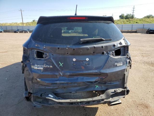 5NMZTDLB4JH090919 - 2018 HYUNDAI SANTA FE S 蓝色 照片 6