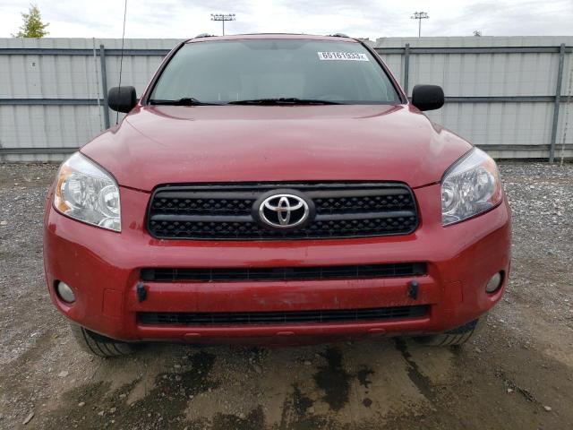 JTMZD32V175044141 - 2007 TOYOTA RAV4 SPORT BURGUNDY photo 5